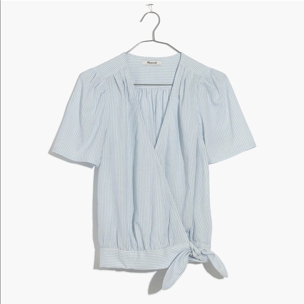 {Madewell} Side Tie Wrap Top - Picture 7 of 8